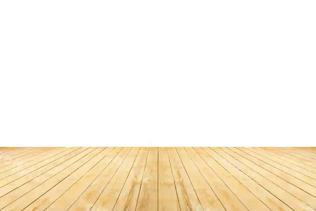 Bo'sh yog'och stol usti izolyatsiyalangan oq fonda mahsulot namoyishi montaji | Empty wooden table top isolated white background product display montage