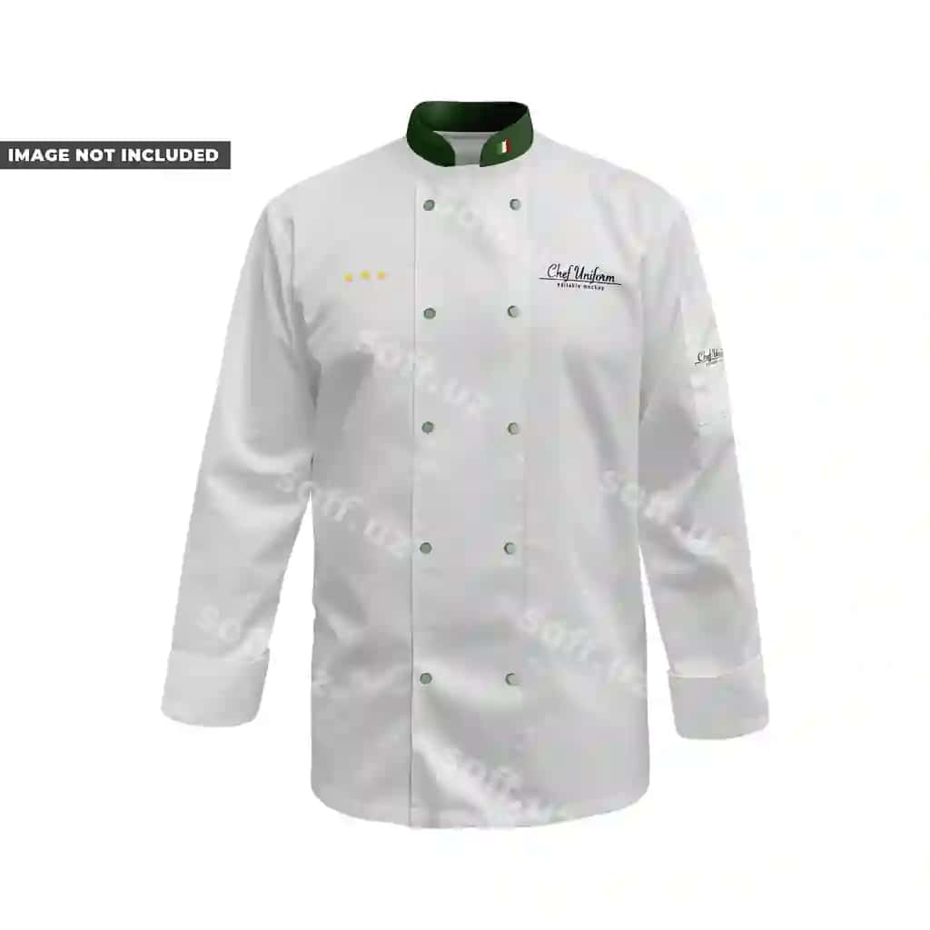 Oshpaz formasi maketi | Chef uniform mockup