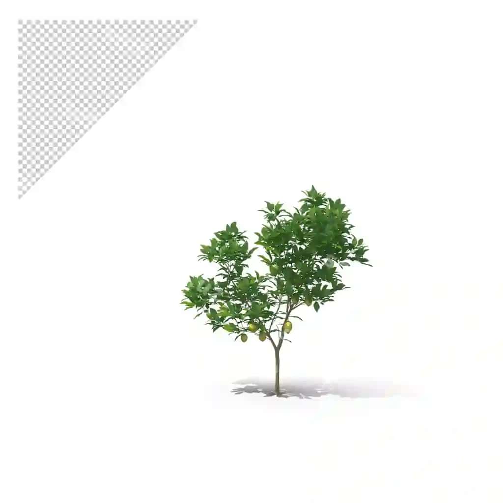 Limon daraxti png | Citrus lemon tree png