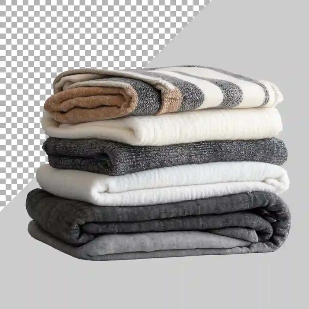 Shaffof fonda adyolni tashlang | Throw blankets transparent background