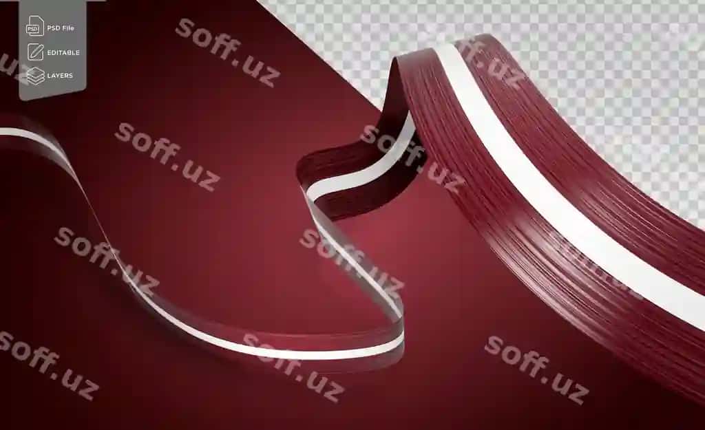 3D bayrog'i Latviya 3D yaltiroq silkitib Latviya lenta bayrog'i oq fon | 3d flag latvia 3d shiny waving latvia ribbon flag white background