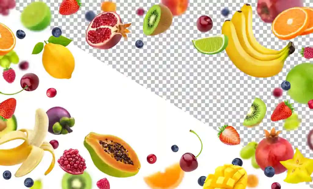 Falling meva rezavorlar ramka qildi oziq-ovqat ingredientlar | Falling fruits berries frame made food ingredients
