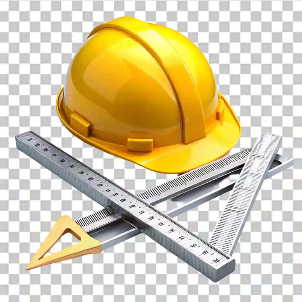 Hukmdor muhandis asboblari qurilish belgisi izolyatsiyalangan shaffof fon | Ruler engineer tools construction icon isolated transparent background