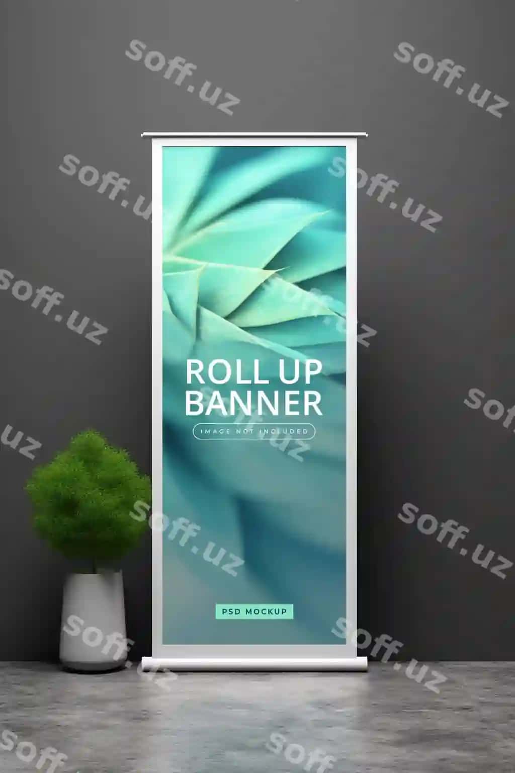 Roll up banner mockup | Roll up banner mockup