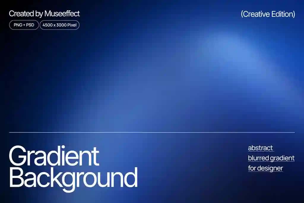 Mavhum xira dizaynli gradient fon | Gradient background with abstract blurred design