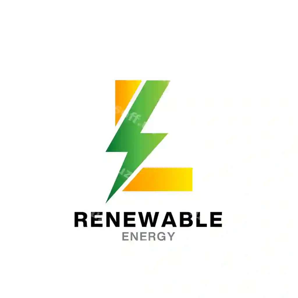 L harfi, elektr harfi, logo dizayn shabloni | L letter electric letter logo design template