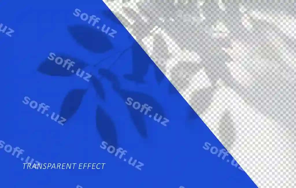 Shaffof fonning soyali qoplama effekti | Shadow overlay effect transparent background