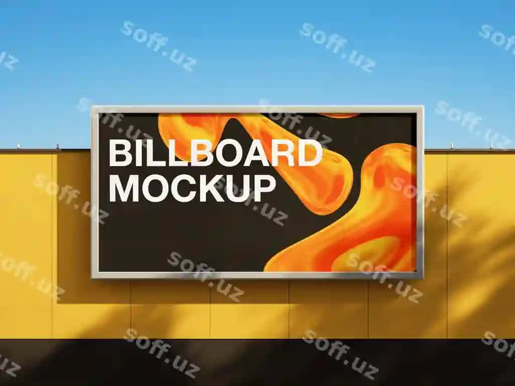 Billboard mockup | Billboard mockup