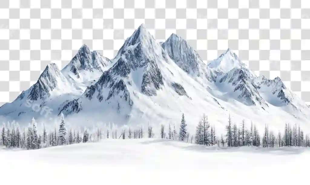 Png landshaft qor tog 'manzarasi | Png landscape snow mountain scenery