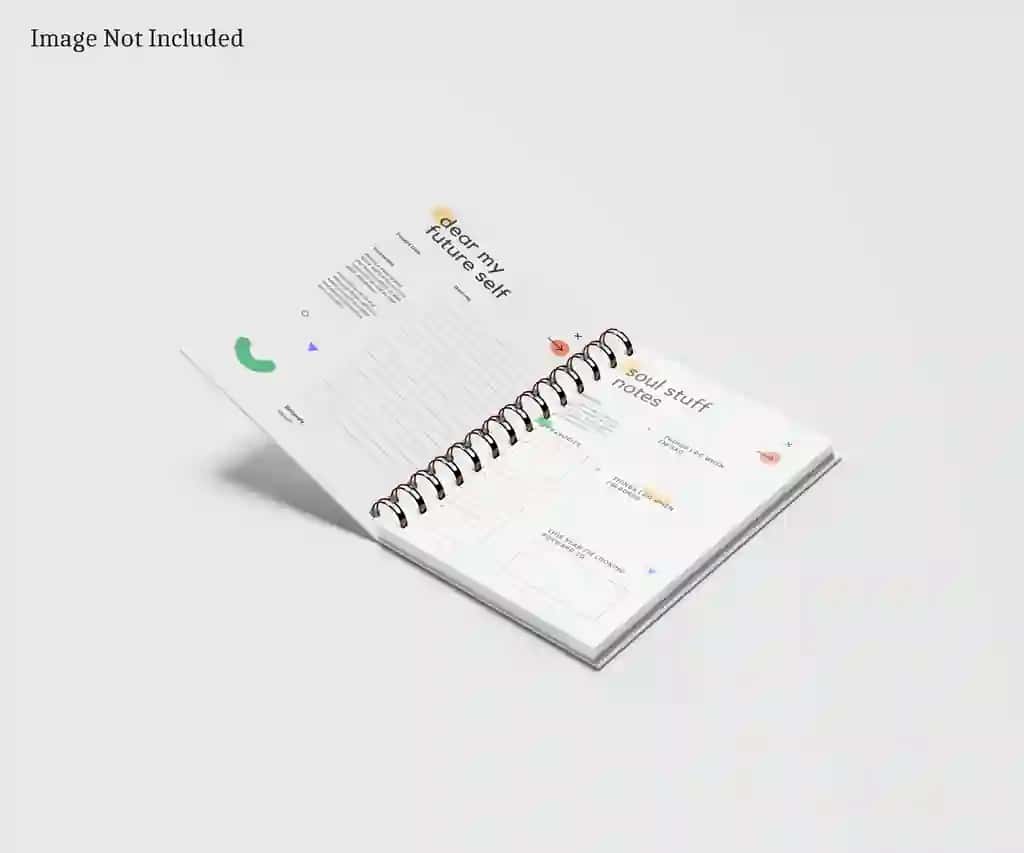 Eslatma kitobi maketi | Note book mockup