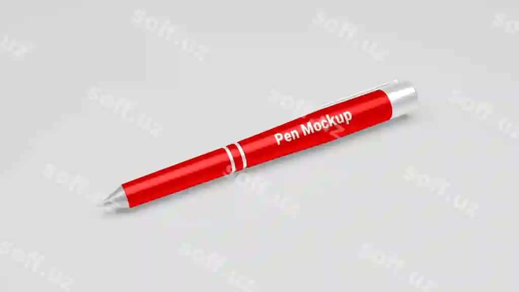 Psd ruchka namunasi | Psd pen mockup