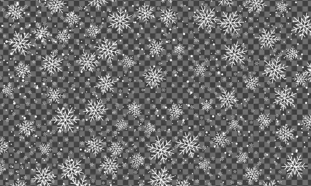 Yog'ayotgan qor fon vektor tasviri | Falling snow background vector illustration