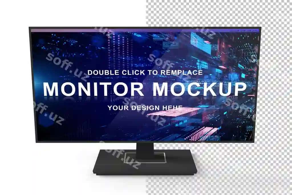 Monitor maketi | Monitor mockup