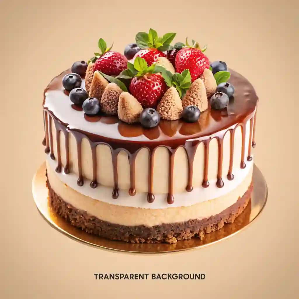 Mevali tort | Cake with fruit it