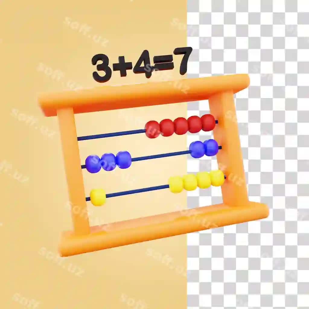 Abakus 3D belgisi | Abacus 3d icon