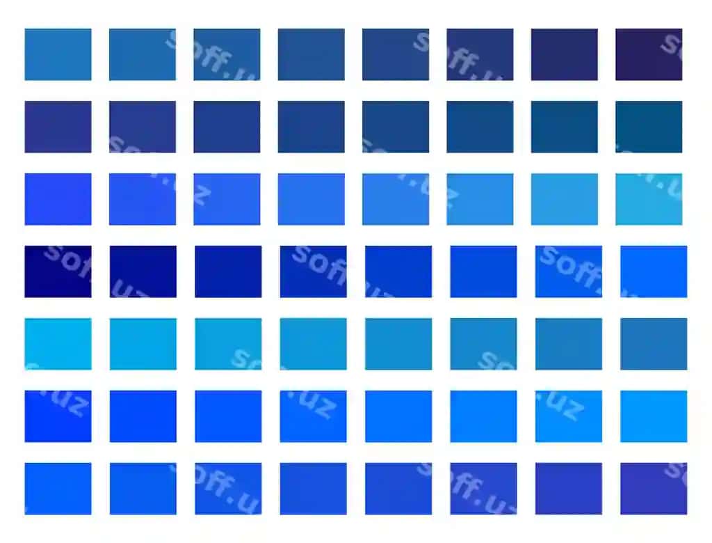Texnologiya rang palitrasi to'plami | Technology colour palette collection