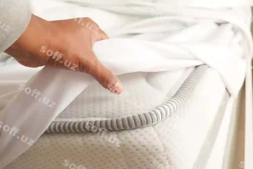 Oq choyshabni qo'yish qulaylikni qo'shdi | Placing white sheet mattress added comfort