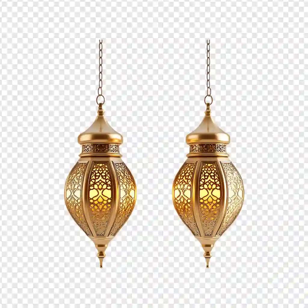 Islomiy ramazon kareem bayrami fonar izolyatsiya qilingan shaffof | Islamic ramadan kareem celebration lantern isolated transparent