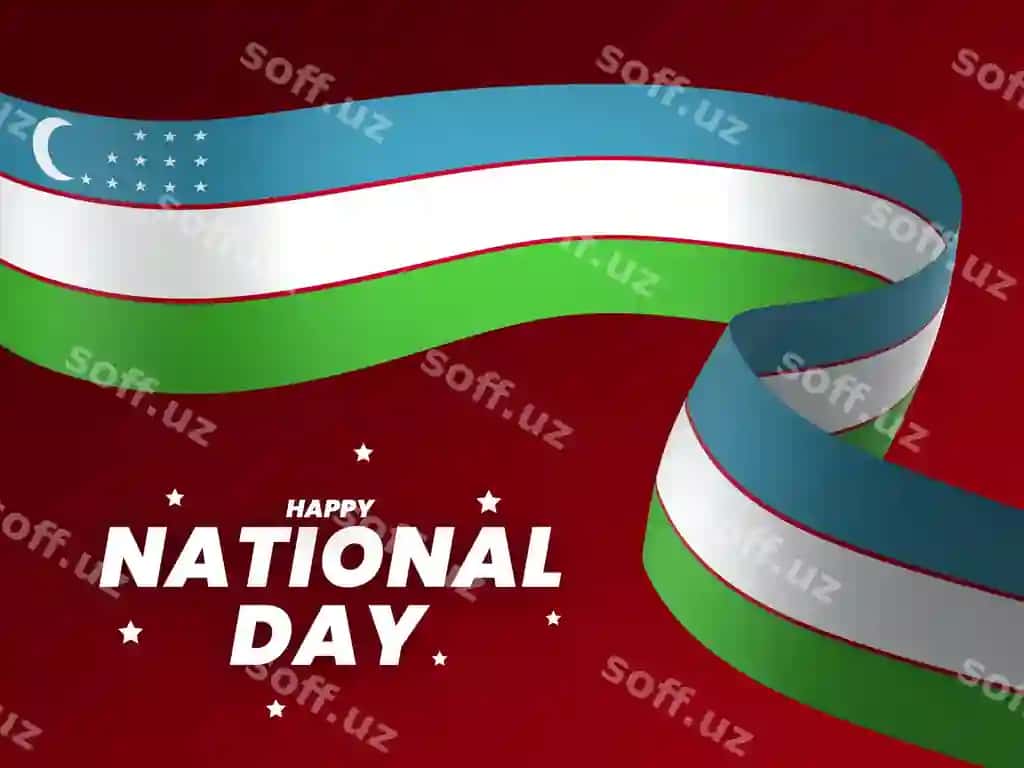 O'zbekiston bayrog'i elementlari dizayni milliy mustaqillik kuni istiqlol bayrog'i | Uzbekistan flag element design national independence day banner