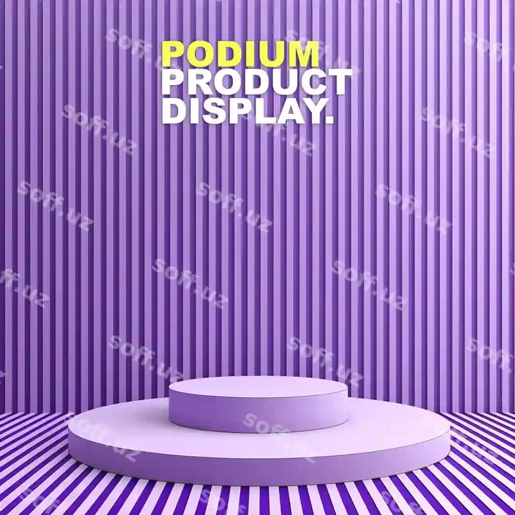 Sahna podiumi sahnasi namoyishi maketi mahsulot taqdimoti podium mahsuloti | Scene podium stage display mockup product presentation podium product
