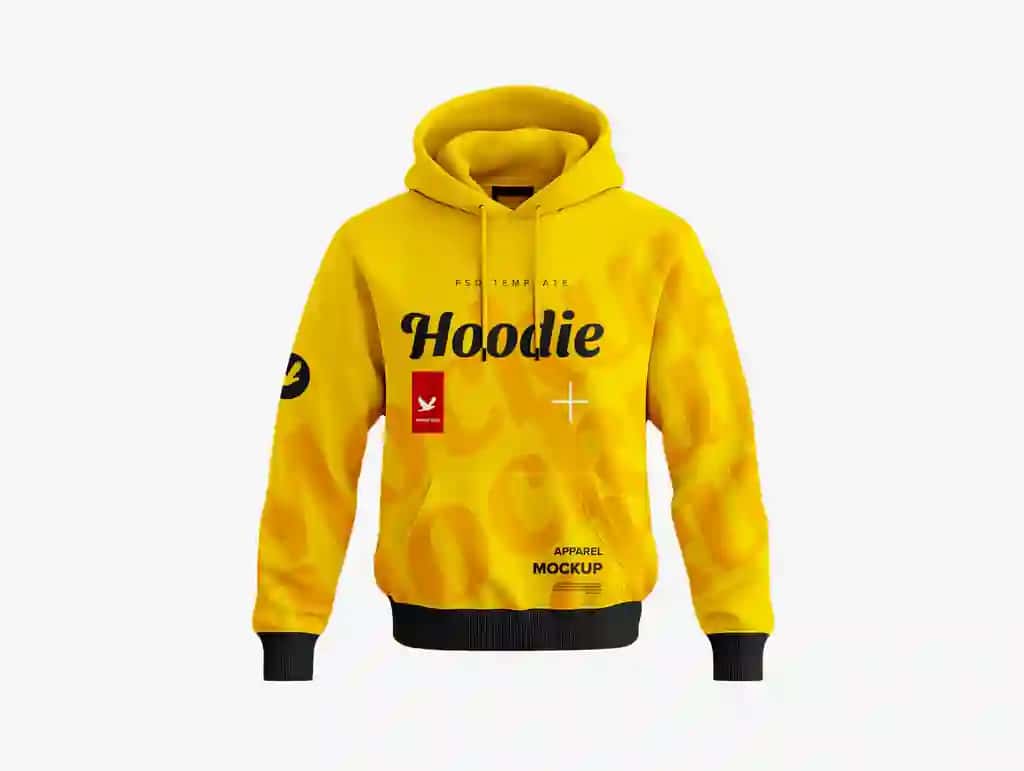 Kundalik qalpoqli maketi realistik 3D mukammal ko'cha kiyimi | Casual hoodie mockup realistic 3d perfect streetwear