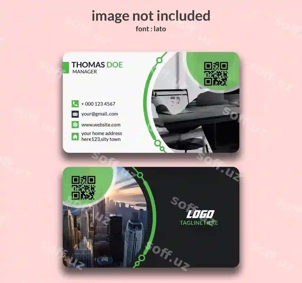 Biznes karta shabloni | Business card template