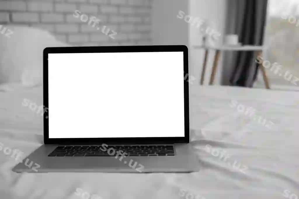 Noutbuk to'shagini soxtalashtirish | Laptop bed mock up