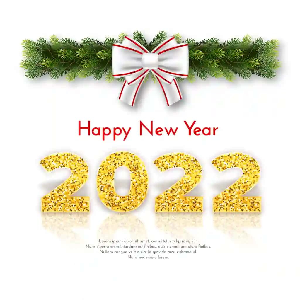 Bayram sovg'a kartasi Yangi yil bilan 2022 | Holiday gift card happy new year 2022