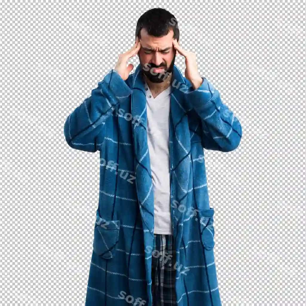 Achiqsiz erkakning xalati | Frustrated man dressing gownfrustrated man dressing gown