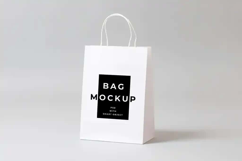Qog'oz sumka maketlari | Paper bag mockups