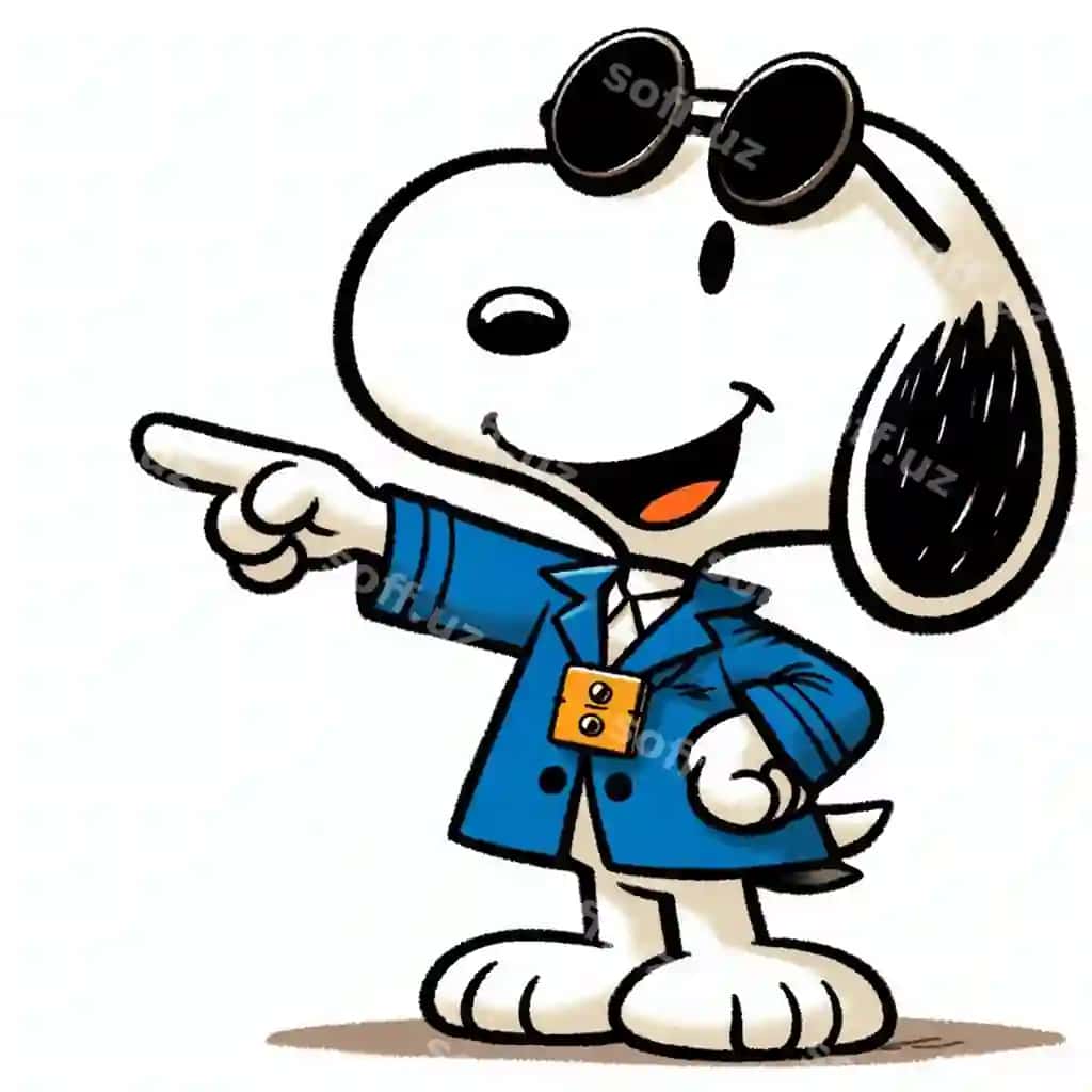 Snoopy multfilm shaxsi | Snoopy cartoon character