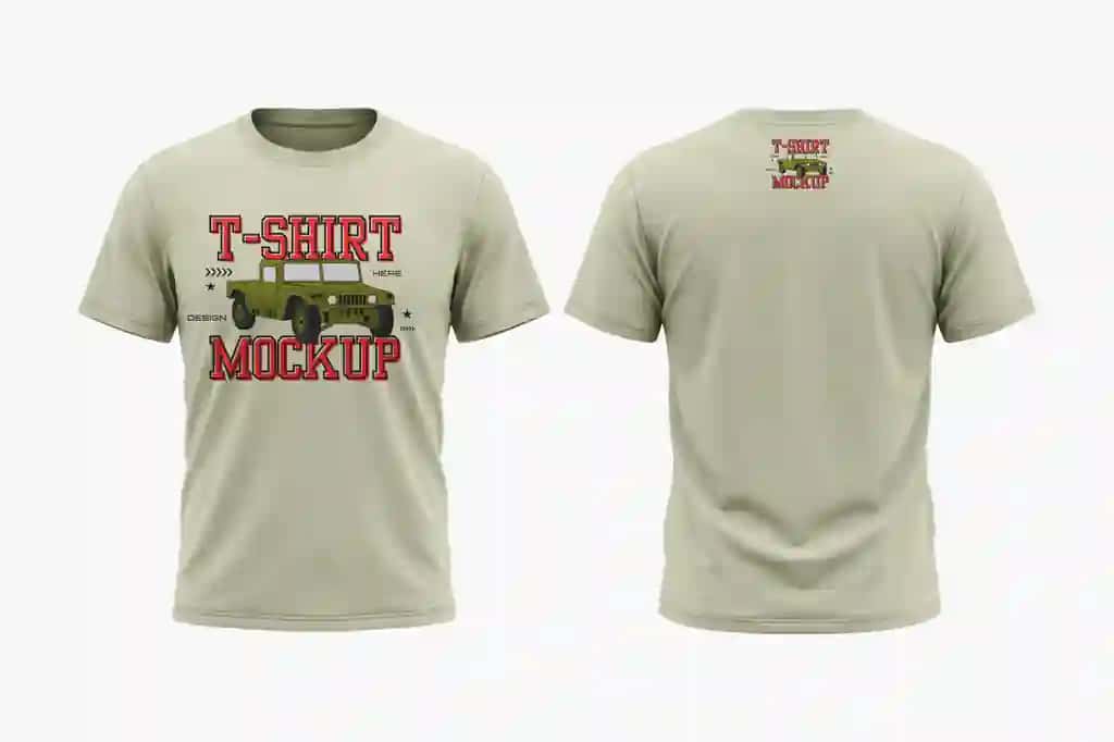 Futbolka maketi | Tshirt mockup