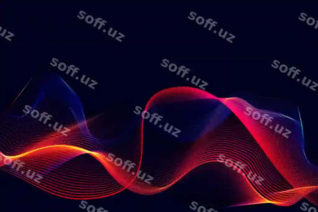 Rangli chiziqlar bilan mavhum to'lqin oqimi mavhum to'lqin foni | Abstract wave flow abstract wave background with colourful lines
