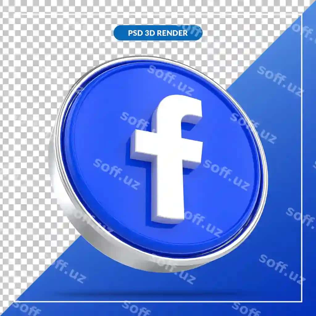 Facebook ijtimoiy media 3D uslublari | Facebook social media 3d styles