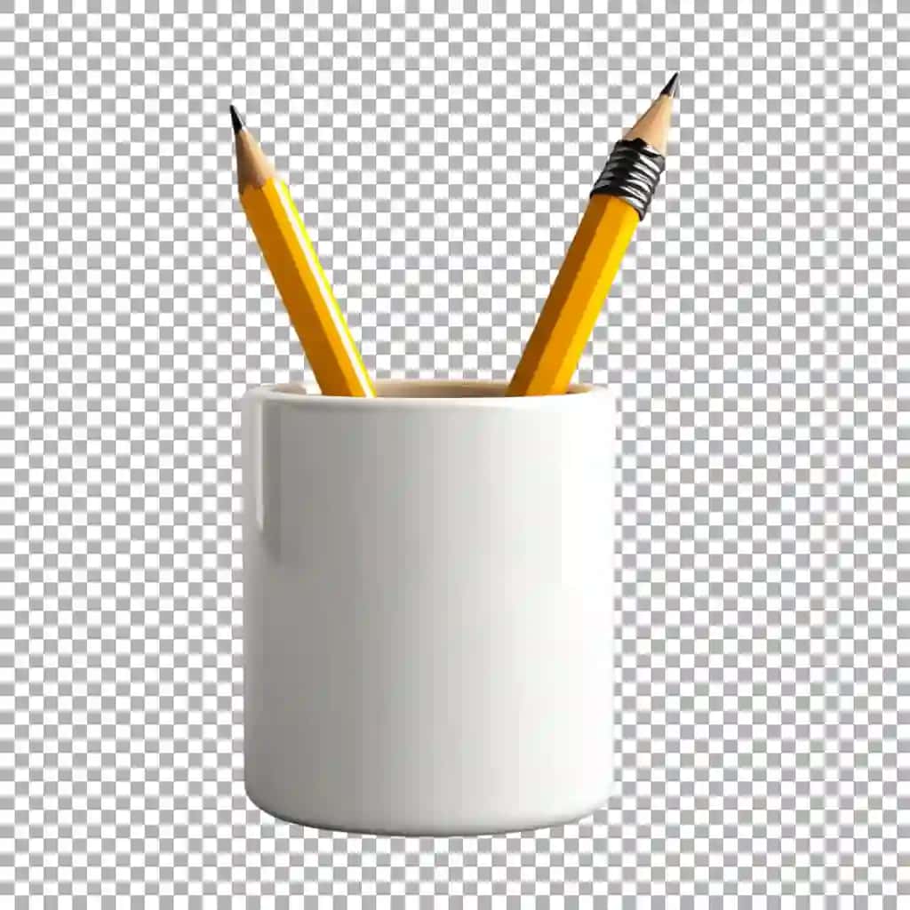 PNG turli qalamlar bankasi shaffof fon ai yaratdi | Png different pencils jar transparent background ai generated