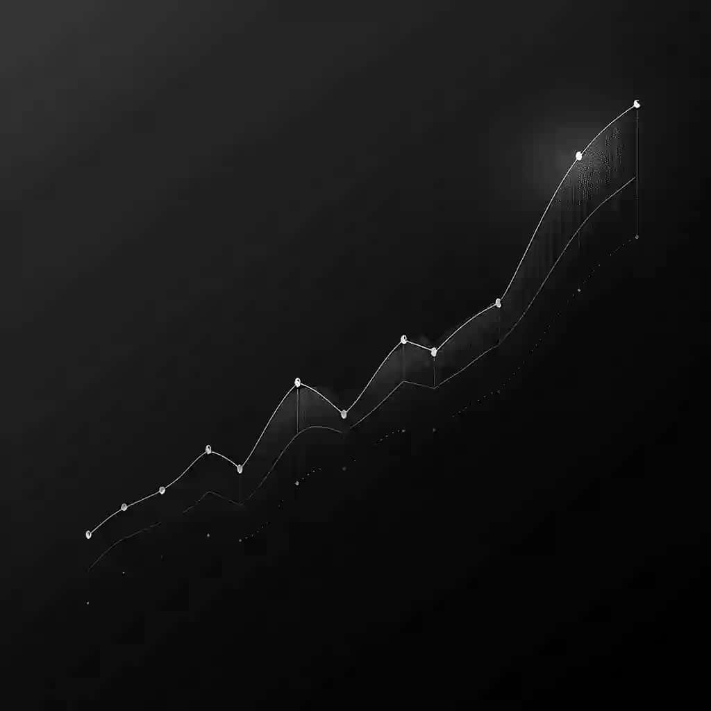 Chiziqli yulduzli qora oq fotosurat chiziqli grafigi | Black white photo line graph with line stars it