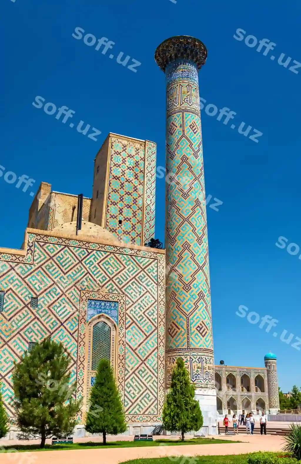 Ulug' beg madrasasi Registon maydoni, Samarqand, O'zbekiston | Ulugh beg madrasah registan square samarkand uzbekistan