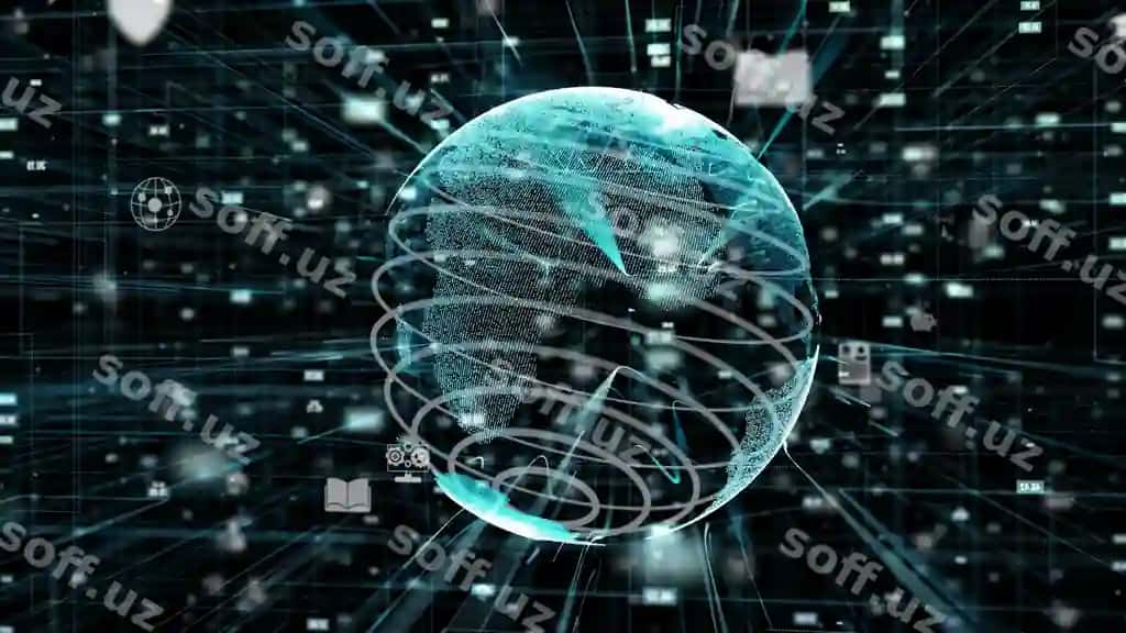3d illustratsiya dunyoviy onlayn internet tarmoq kontseptsiyasi | 3d illustration global online internet network concept