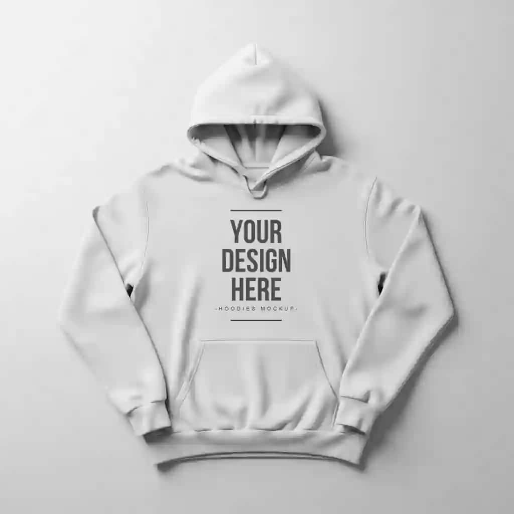 Hoodies maket dizayn shabloni | Hoodies mockup design template