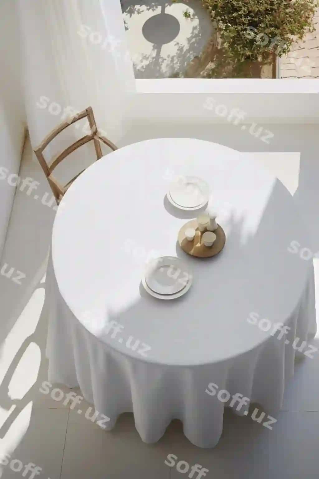 Bitta sovga namunasi | Individual tablecloth mockup
