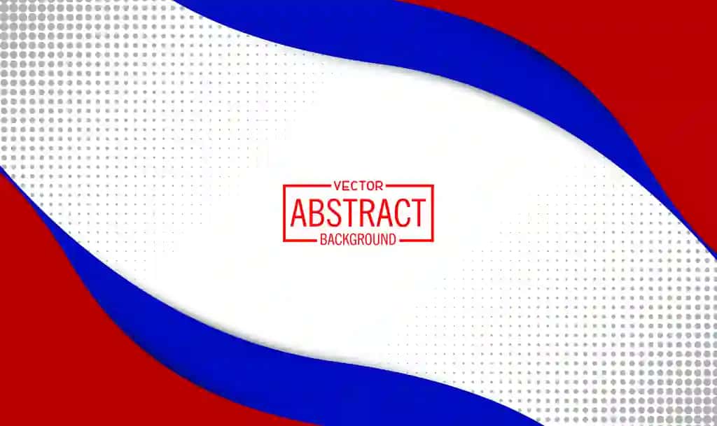 Qizil ko'k mavhum fon bannerlari tasviri | Red blue abstract background banners illustration