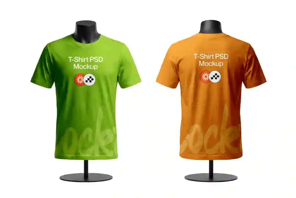 Haqiqiy futbolka maketi maneken stendi | Realistic t shirt mockup mannequin stand
