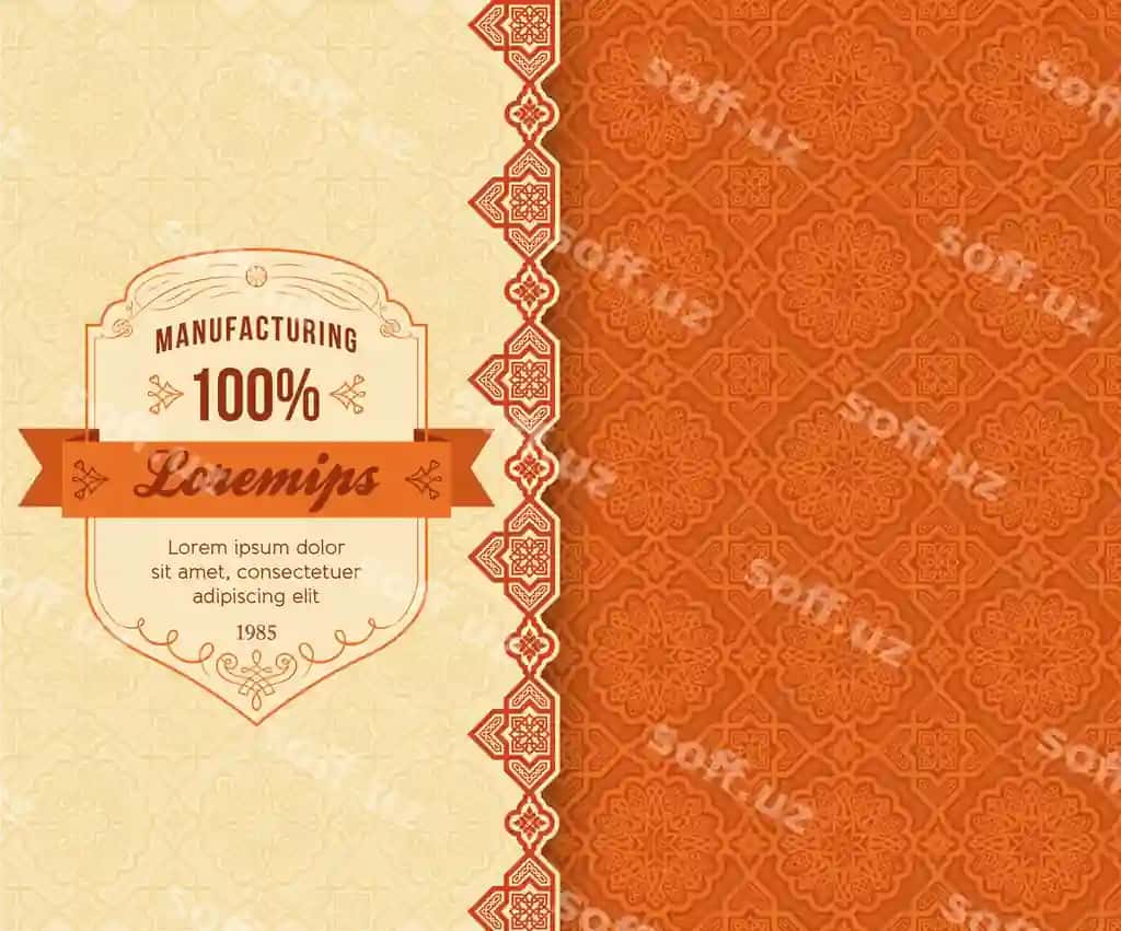 Taklifnoma shabloni — tabrik kartochkasi | Greeting card invitation template