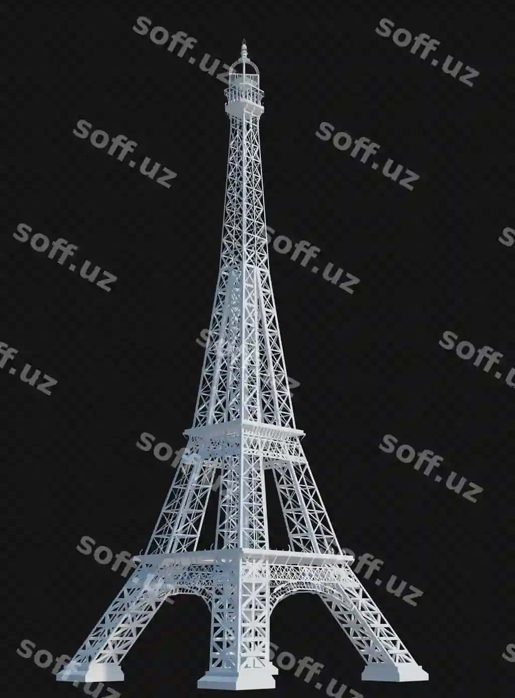 3D render bino strukturasi izolyatsiya qilingan | 3d render building structure isolated