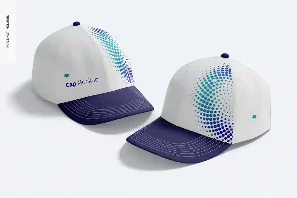 Caps maketi istiqboli | Caps mockup perspective