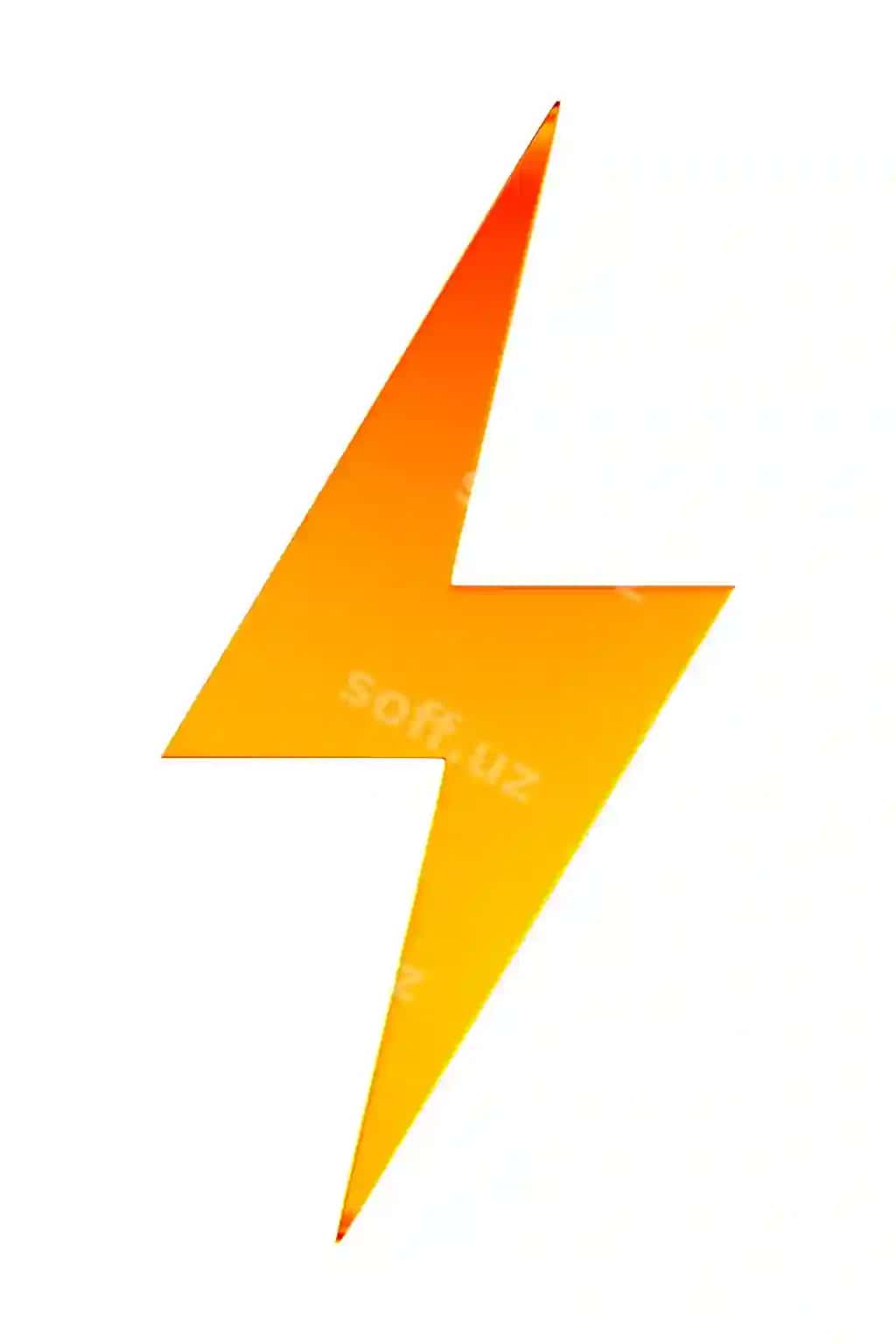Flеш oq fon ajraltirilgan 3d illustratsiya | Flash white background isolated 3d illustration