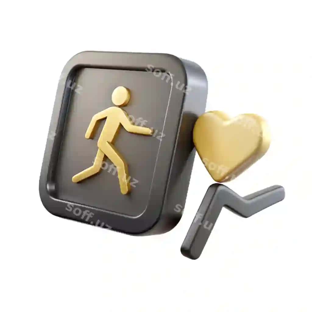Yurak shaklidagi ob'ekt shaxs o'rtasida yurgan | Heart shaped object with person walking middle