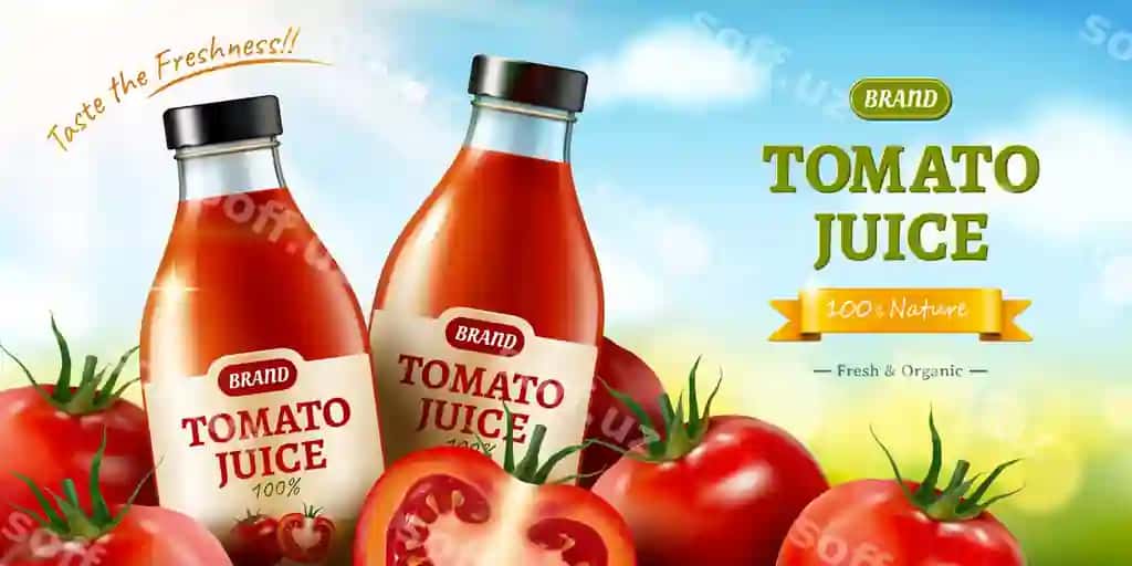 Yangi pomidor suvi reklamalari | Fresh tomato juice ads