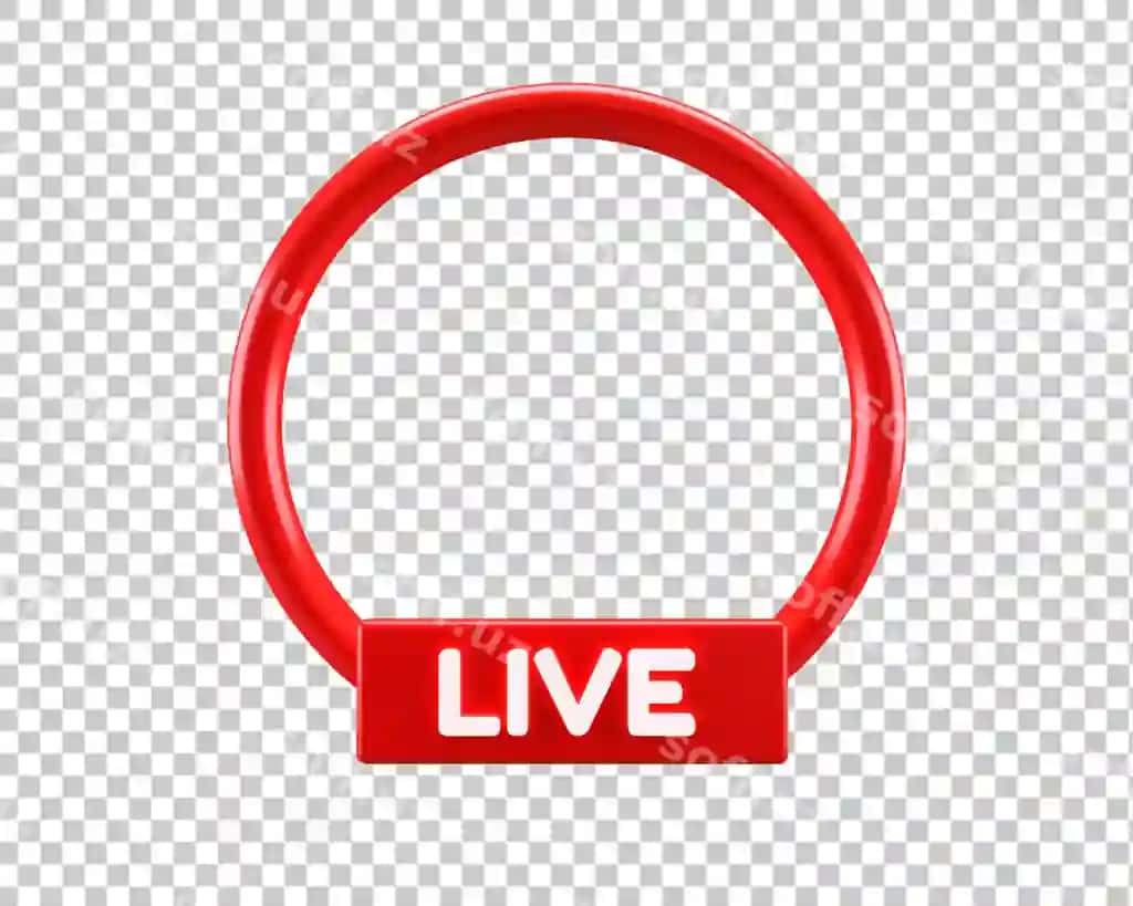 3D jonli doira belgisi | 3d live circle icon