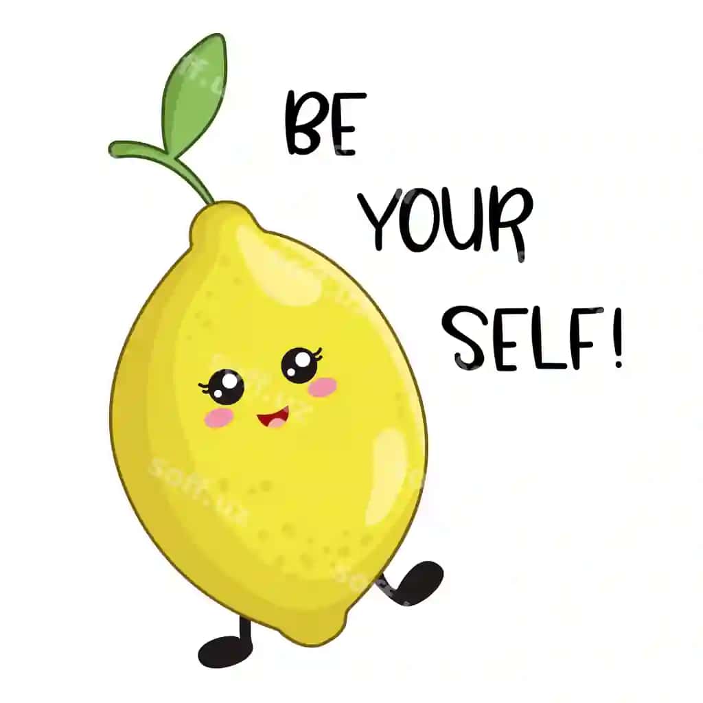 Multfil'm kawaii shaxsiyat limon | Cartoon kawaii character lemon